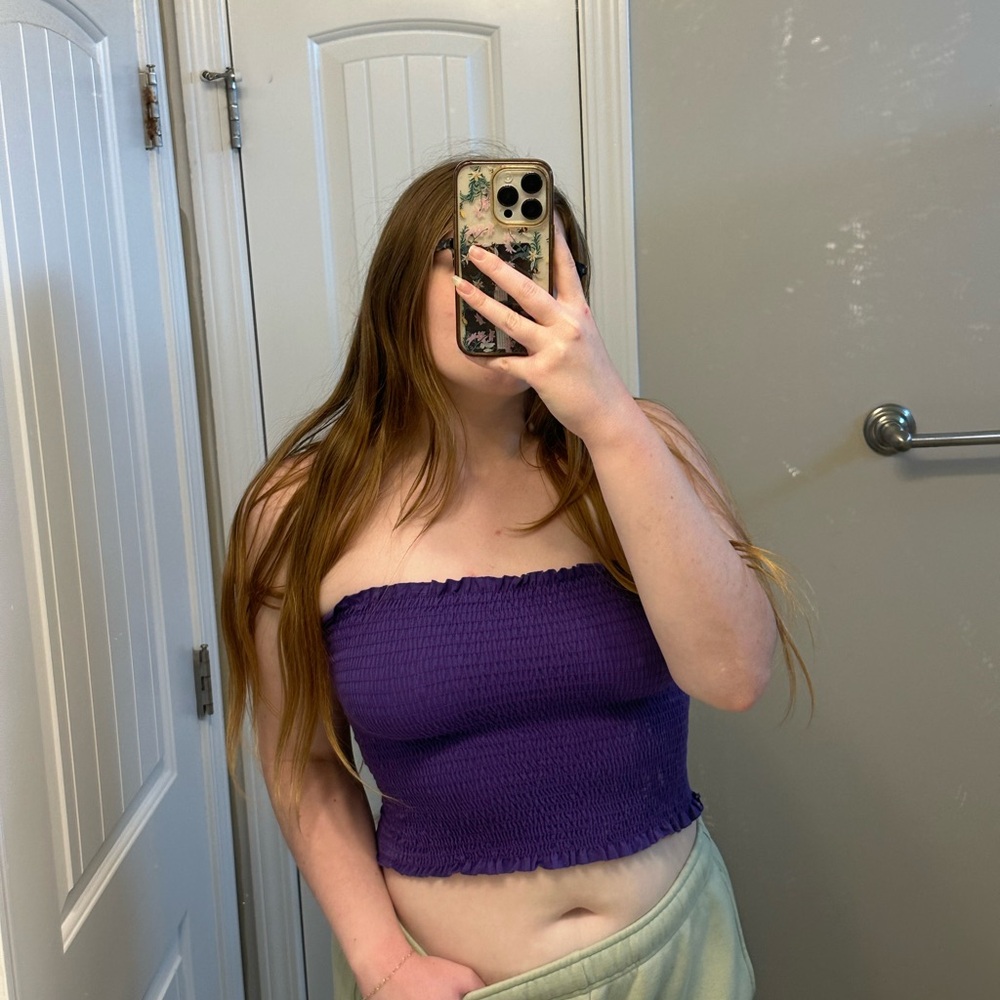 Purple Tube Top